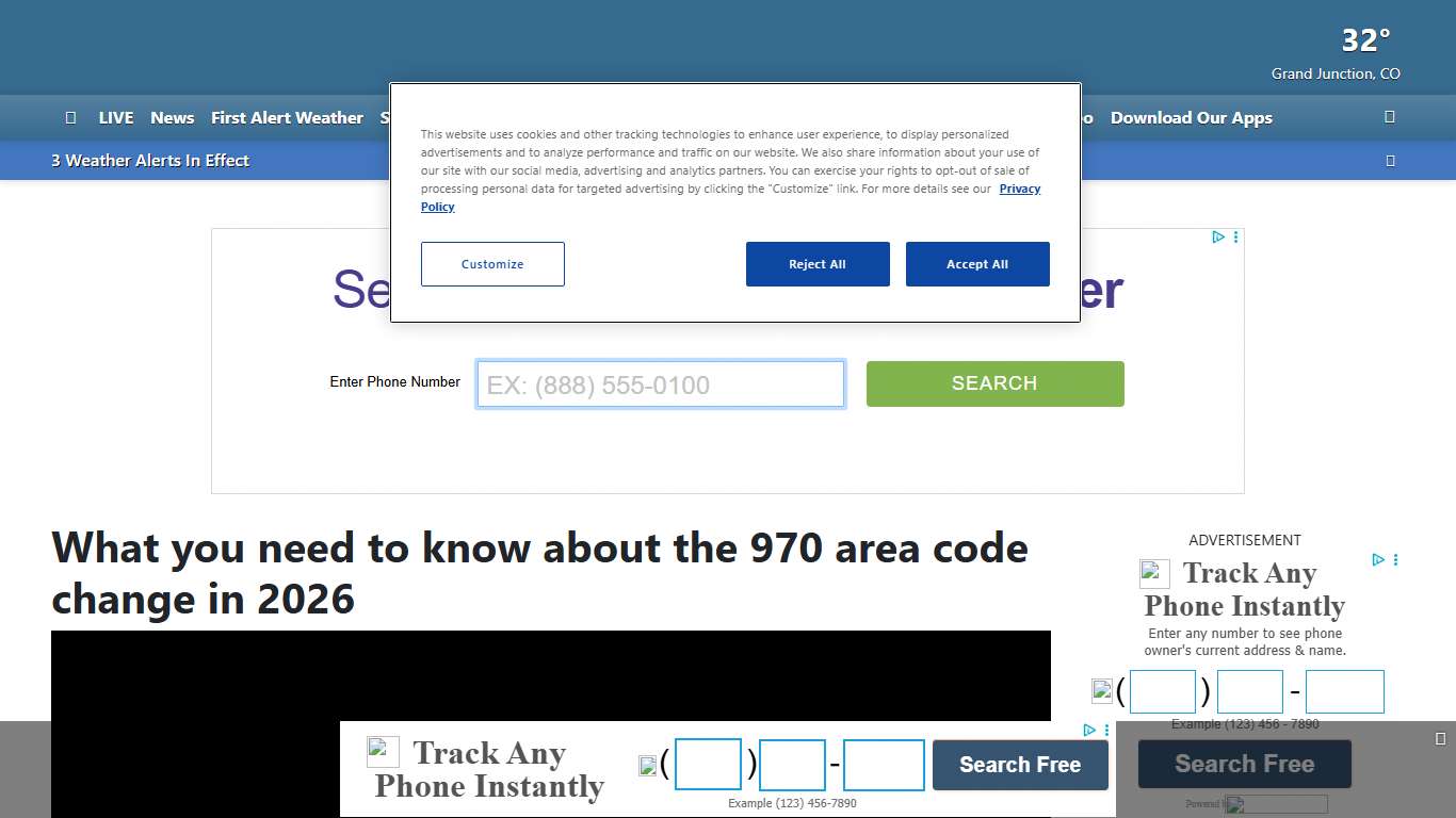 What you need to know about the 970 area code change in 2026
